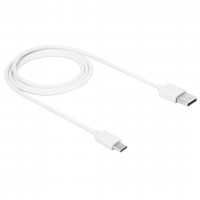 Tuttonica Fast Charging Data Sync Cable – Type-C, White, 1 meter - TUTTO -C303+C